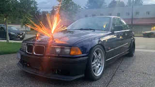 Drifting my 600hp E36 - Team "Never_Lift"