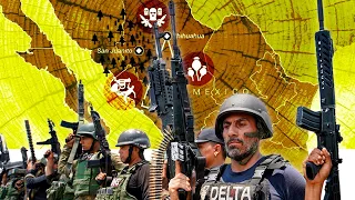 🇲🇽 ¿Cuánto TERRITORIO Controlan los CÁRTELES MEXICANOS? ❌