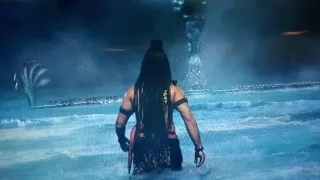 mahadev drinks all the poison to save the gods and the demons