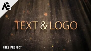 After Effects Tutorial: Ancient Text & Logo (Free Project)