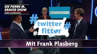 Twitter Fitter mit Frank Plasberg und Brigitte Büscher