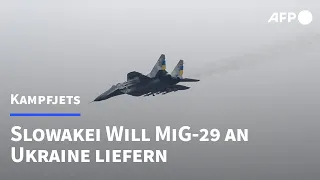 Slowakei will wie Polen MiG-29-Kampfjets an die Ukraine liefern | AFP