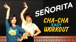 Señorita | Cha-Cha Dance Fitness Choreography by Vijaya Tupurani | Shawn Mendes & Camila Cabello