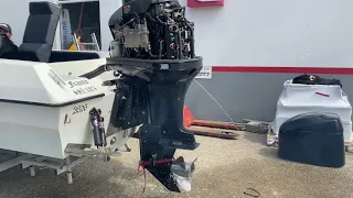 Mercury 200 hp Optimax V6 run up