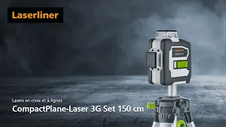 Lasers en croix et à lignes - Unboxing - CompactPlane-Laser 3G Set 150 cm - 036.299A