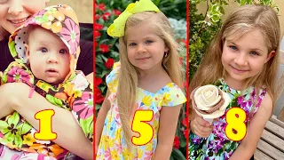 Diana From 1 to 8 Years Old 2022 👉 @Teen_Star
