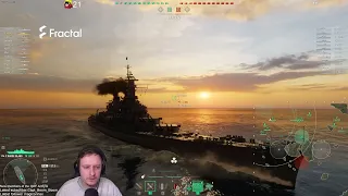 Rhode Island - This battleship is insanely fast and we take it through the middle of two brothers!