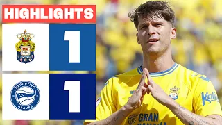 UD LAS PALMAS 1 - 1 DEPORTIVO ALAVÉS | HIGHLIGHTS LALIGA EA SPORTS