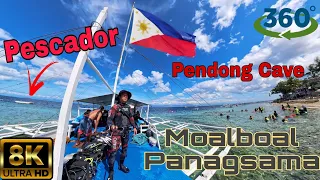 Insta360x4 8K VR 모알보알 스쿠버다이빙 Moalboal Panagsama Scuba Explore Sidemount