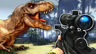 HUNTING A T-REX! - Carnivores: Dinosaur Hunter Reborn Gameplay