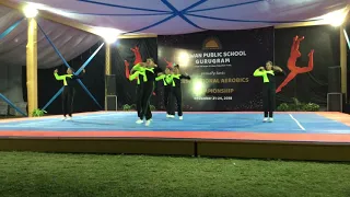 20 Final Team CBSE National Aerobics Championship 2018