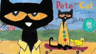 Pete the Cat and His Four Groovy Buttons Animated