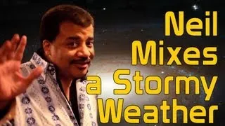 Neil deGrasse Tyson Mixes a Stormy Weather at StarTalk Live