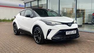 YT22LVD TOYOTA CHR GR SPORT WHITE/BLACK 2022, TOYOTA BURROWS SHEFFIELD