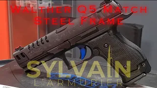 Test et avis du Walther Q5 Match Steel Frame en 9mm