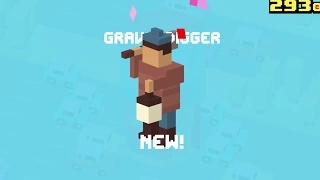 Crossy Road · Let's Play · Andy Sum unlocks Grave Digger