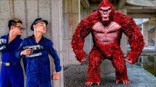 The Best King Kong Movies (2023) | King Kong VS Police | Jurassic Park Fan-Made Film | Teddy Chase