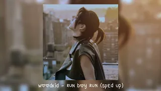 woodkid - run boy run (𝒔𝒑𝒆𝒅 𝒖𝒑)