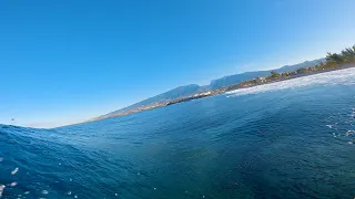 SURFING POV - BLUE SKY SHALLOW REEF