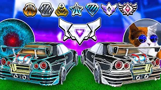 DUPLA FIREZORD JOGANDO DO BRONZE AO SSL EM 24 HORAS NO ROCKET LEAGUE PELA PRIMEIRA VEZ