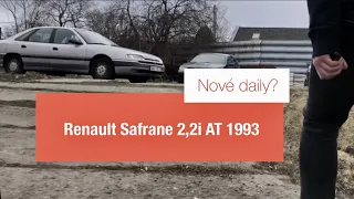 Renault Safrane 2,2i AT 1993 | Moje nové daily?