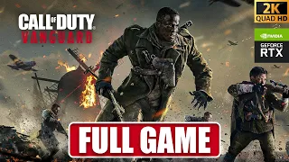 CALL OF DUTY - VANGUARD Campaign #FULLGAME [2K - Ultrawide - MaxSettings - No Commentary]  💀🎖