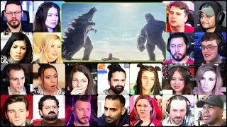 Godzilla x Kong: The New Empire Trailer 2 Reaction Mashup #godzillaxkong