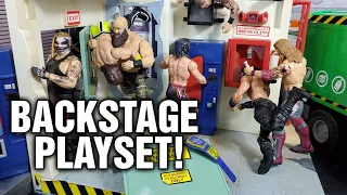 THE BEST WWE ACTION FIGURE BACKSTAGE PLAYSET?