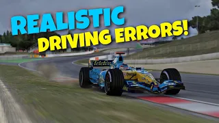 F1 REALISTIC DRIVER ERRORS #1