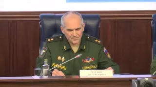 Media briefing “Russian Federation Armed Forces fighting against international terrorism  New data”