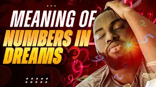 Hidden Spiritual Meaning of Numbers in Dreams. This is What it Means When You Dream of a Number.