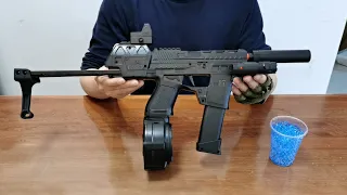 Flux Raider Mp17 Gel Blaster with Drum Unboxing 2023