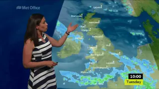 Monday evening forecast