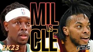 Milwaukee Bucks vs Cleveland Cavaliers - Full Game | January 21, 2023 - NBA 2K23