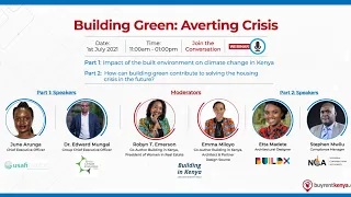 Green Building: Averting Crisis Webinar