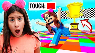 Roblox - Desafio Color Block Race - Quem venceu?