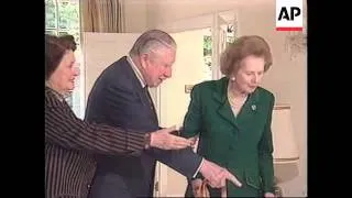 UK: MARGARET THATCHER AUGUSTO PINOCHET SPEECH