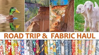 Road Trip & Fabric Haul - Florida to Georgia with Fabric Shopping!