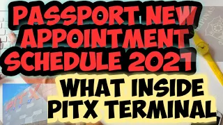 PASSPORT APPOINTMENT NEW SCHEDULE |  WHAT'S INSIDE THE PITX TERMINAL