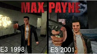 Max Payne Trailer-E3 1998 vs 2001