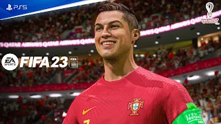 FIFA 23 - Portugal vs Ghana | FIFA World Cup Qatar 2022 | PS5™ [4K60fps]