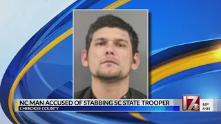 NC man charged in SC trooper's stabbing