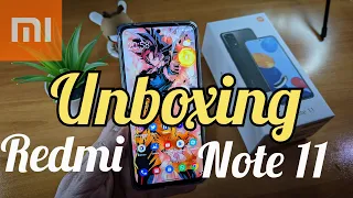 Redmi Note 11 Unboxing y primeras impresiones en español