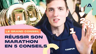 Les 5 conseils qui ont le + aidé nos coureurs à réussir leur marathon | Le Grand Conseil #2