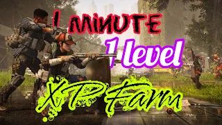 One minute/One level, Legit XP Farm, Tom Clancy's The Division 2