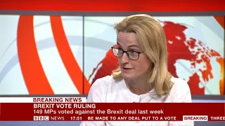 Brexit vote ruling - Dr Hannah White, BBC News