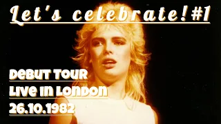 [LET'S CELEBRATE!] #1 Kim Wilde - Debut Tour [Live in London, 26/10/1982]