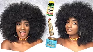 Hair Products that Make Your Hair GROW FASTER, LONGER, and STRONGER | Natural Hair