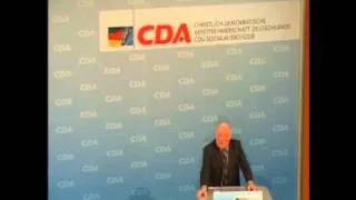 Rede von Norbert Blüm auf dem Festakt der CDA zu seinem 75jährigen Geburtstag - Teil 2