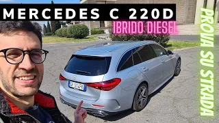 2022 Mercedes Classe C 220d SW Prova su Strada | il DIESEL vola e i CONSUMI sono da RECORD!